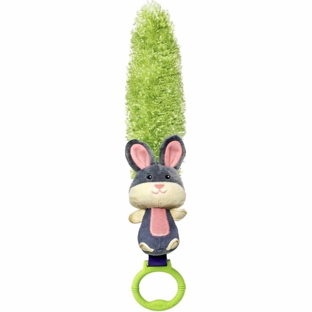 Yoee Baby Bunny Developmental Toy Silicone Teether Sensory Rattle Bonding Animal